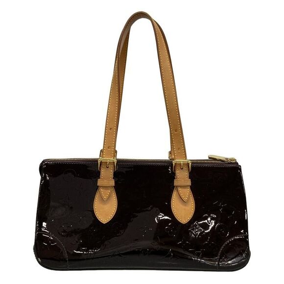 Louis Vuitton Shoulder Bag Monogram Vernis Rosewood Avenue M93510 Amarant - Picture 3 of 15